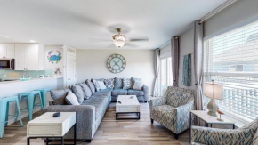 EC201 Newly Remodeled, Two Bedroom, Second Floor Condo, Shared Pool, Grills and Boardwalk